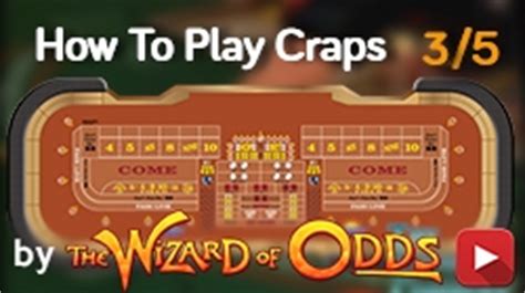 craps wizard of odds